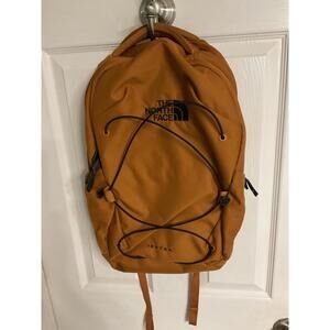 New! The North Face Jester Backpack Leather Brown Color. Nice!